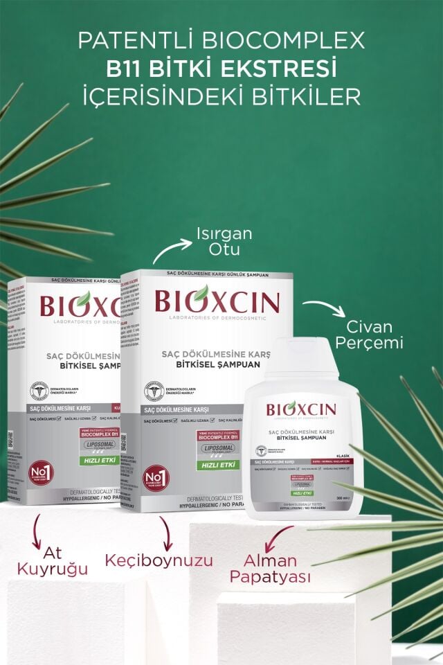 Bioxcin Genesis Kuru Ve Normal Saçlar Için Şampuan 3 X 300 ml