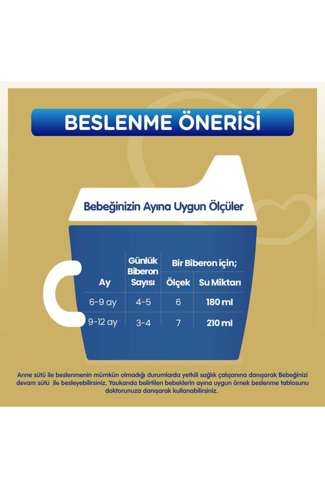 Bebelac Gold 2 Devam Sütü 800 g 6-12 Ay