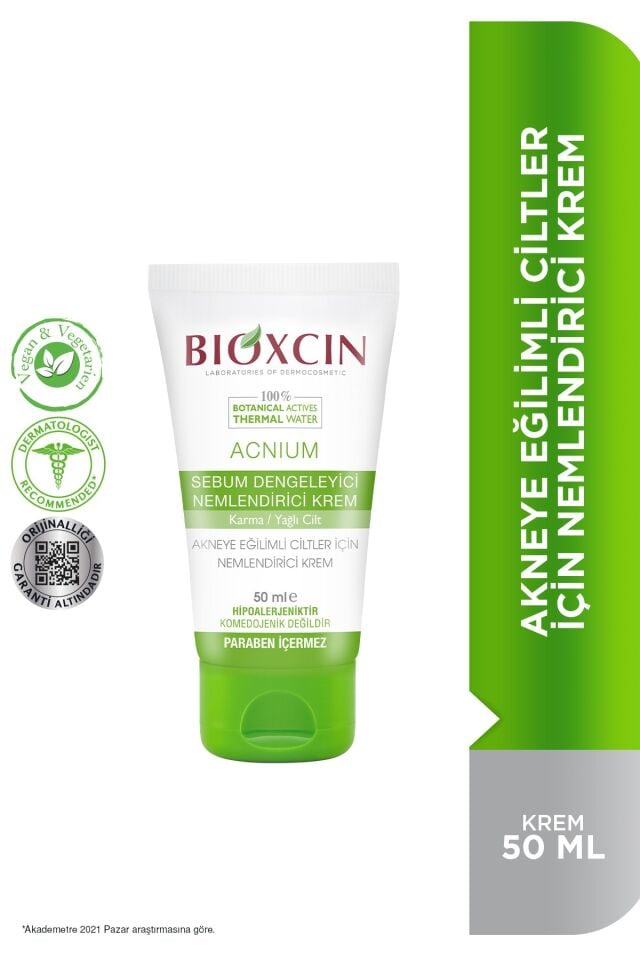 Bioxcin Acnium Dengeleyici Nemlendirci Krem 50ml