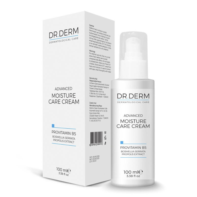Dr. Derm Advanced Moisture Care Cream EDL Algae Nemlendirici Bakım Kremi 100 ml