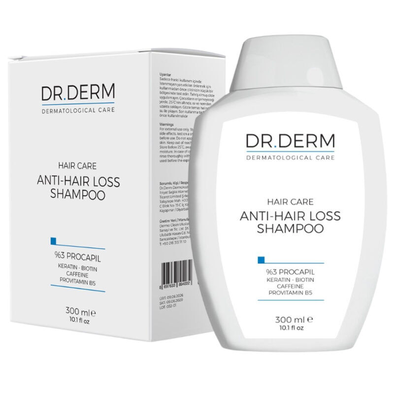 DR. DERM SAÇ DÖKÜLME KARŞITI ŞAMPUAN 300 ML