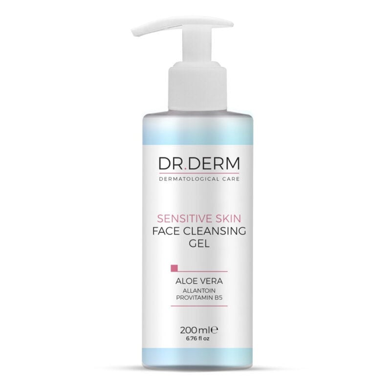 Dr. Derm Sensitive Skin Aloe Vera Yüz Temizleme Jeli 300 ml