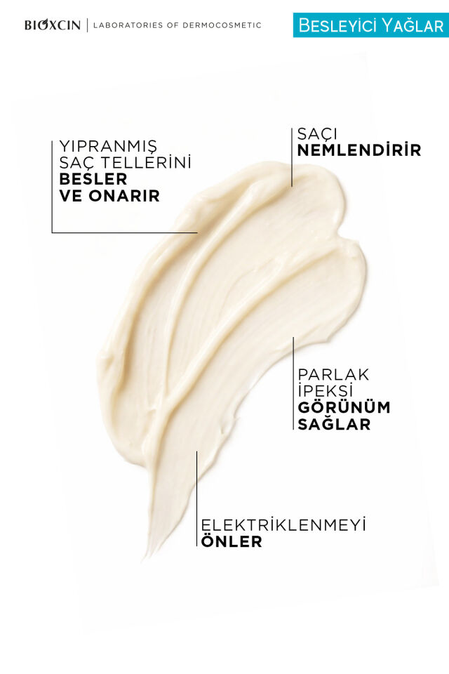 Bioxcin Besleyici Yağlar Saç Bakım Maskesi 225 ml – Kuru ve Yıpranmış Saçlar İçin Onarıcı Bakım