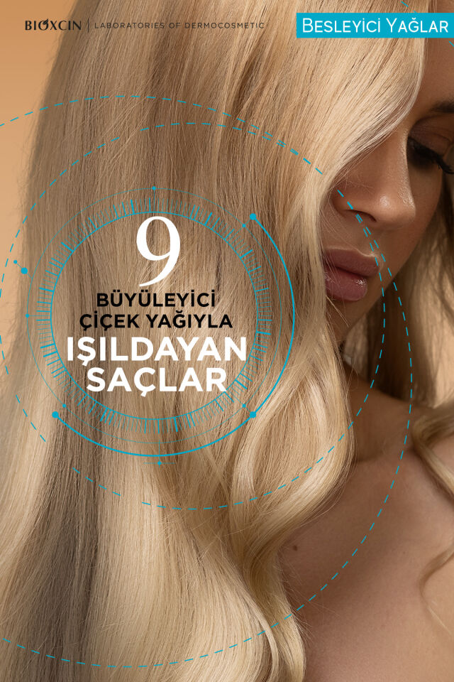 Bioxcin Besleyici Yağlar Saç Bakım Maskesi 225 ml – Kuru ve Yıpranmış Saçlar İçin Onarıcı Bakım