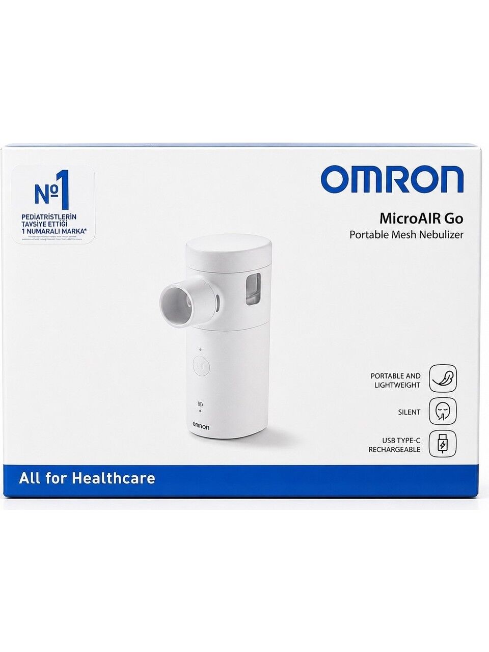 Omron Omron NE-U300 MicroAir Go Taşınabilir Mesh Nebülizatör