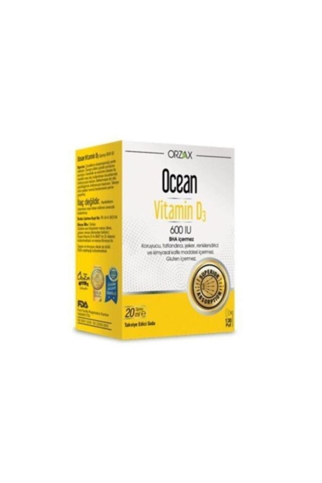 Ocean OCEAN VİTAMİN D 600 IU SPREY