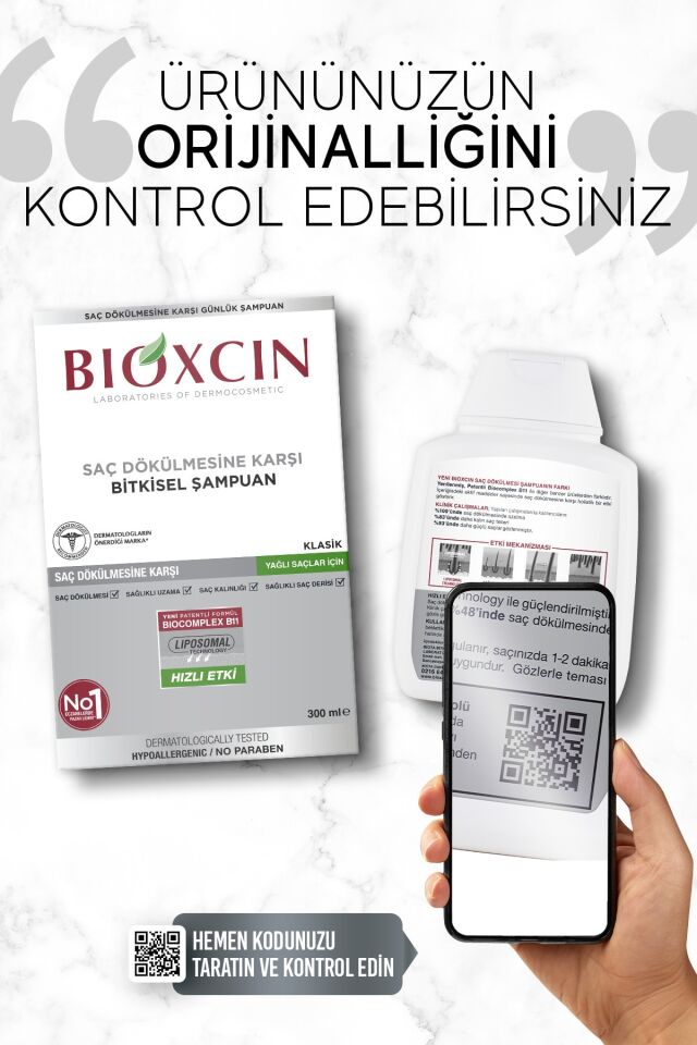 Bioxcin Genesis Yağlı Saçlar Için Şampuan 3x300 ml Klasik