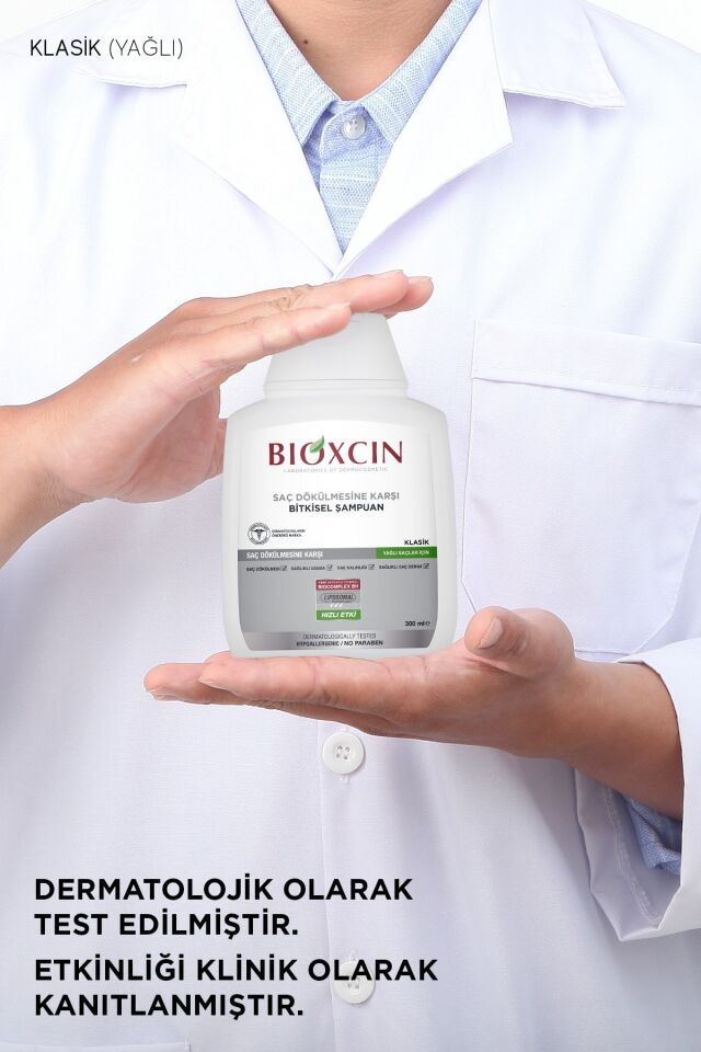 Bioxcin Genesis Yağlı Saçlar Için Şampuan 3x300 ml Klasik