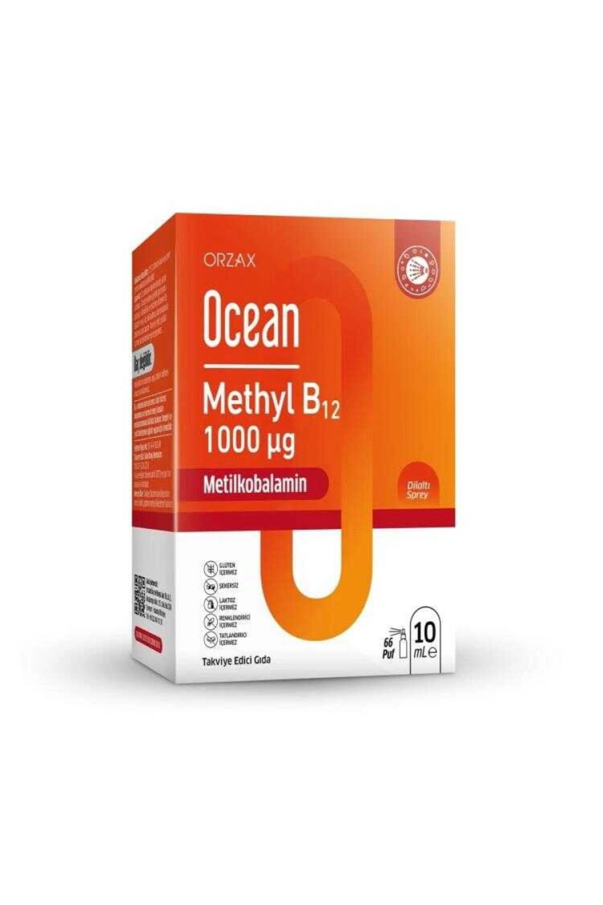 Ocean Ocean Methyl B12 Sprey 1000 mg 10 ml