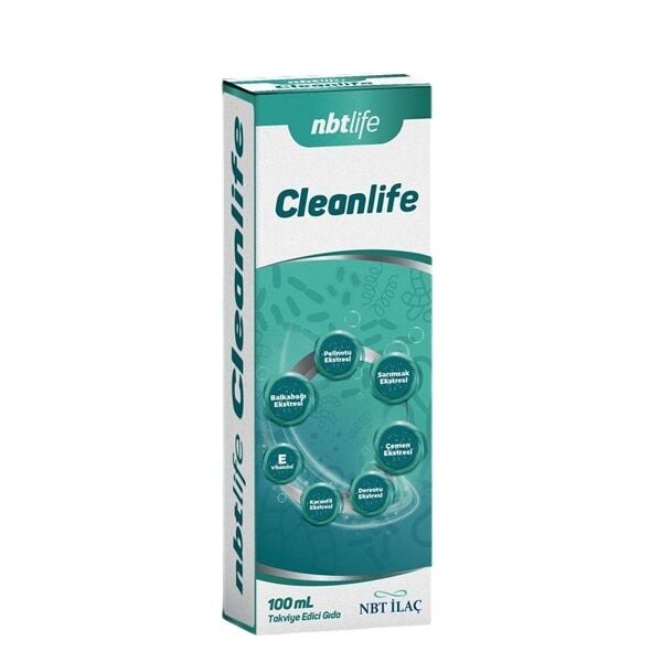 NBT İlaç NbtLife Cleanlife Sıvı Takviye Edici Gıda 100 ml