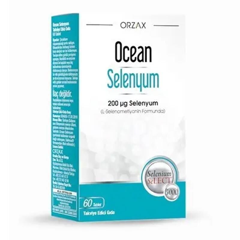 Ocean Orzax Ocean Selenyum 200mcg 60 Tablet