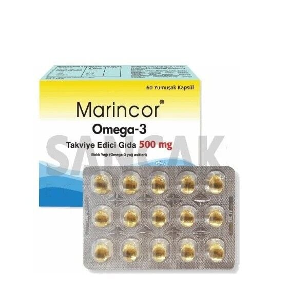 Marincor Marincor Omega 3 500 MG 60 Kapsül