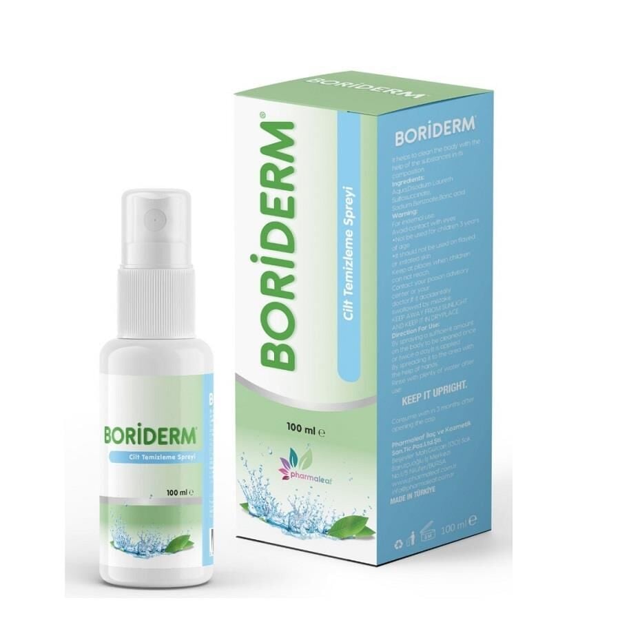 Orthogen İlaç Boridem Cilt Temizleme Spreyi 100ml