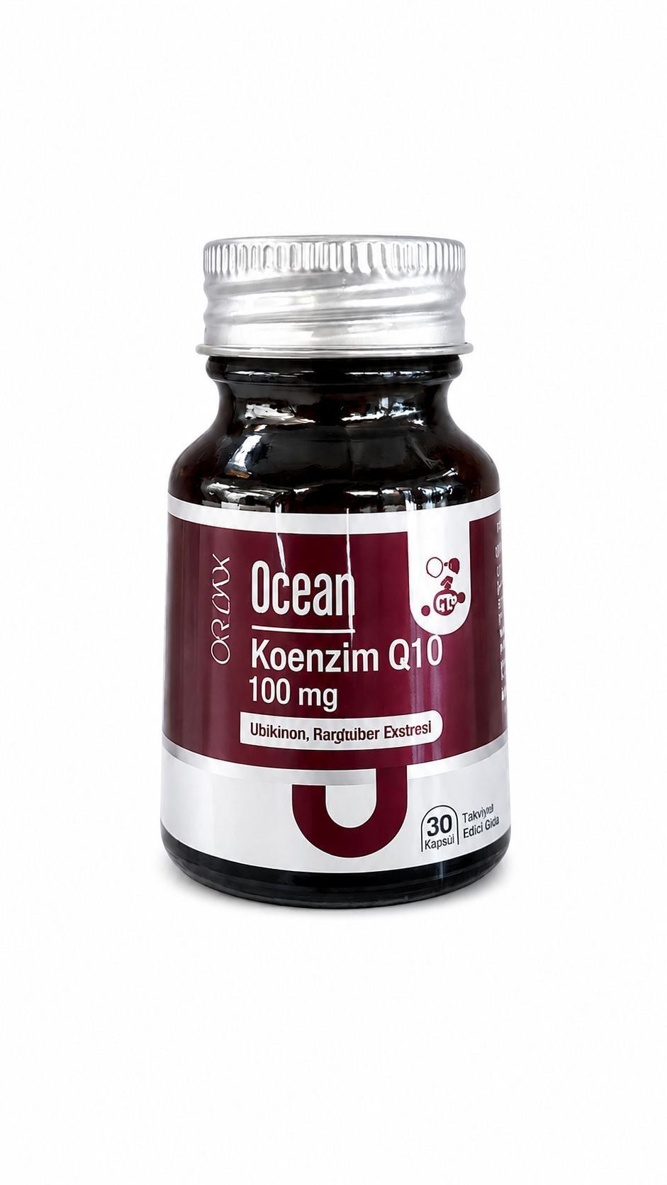 Orzax Ocean Koenzim Q10 100 mg 30 Kapsül