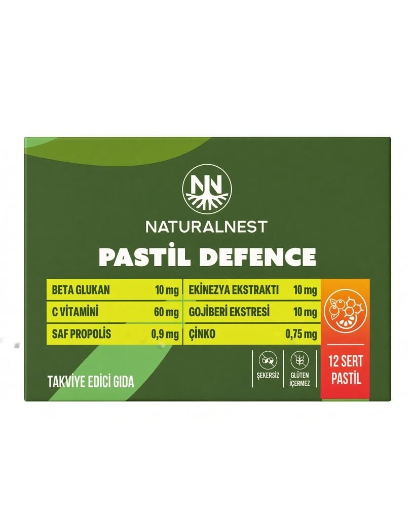 NATURALNEST NATURALNEST Defence 12 Sert Pastil