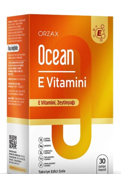 OCEAN E Vitamini 30 Kapsül
