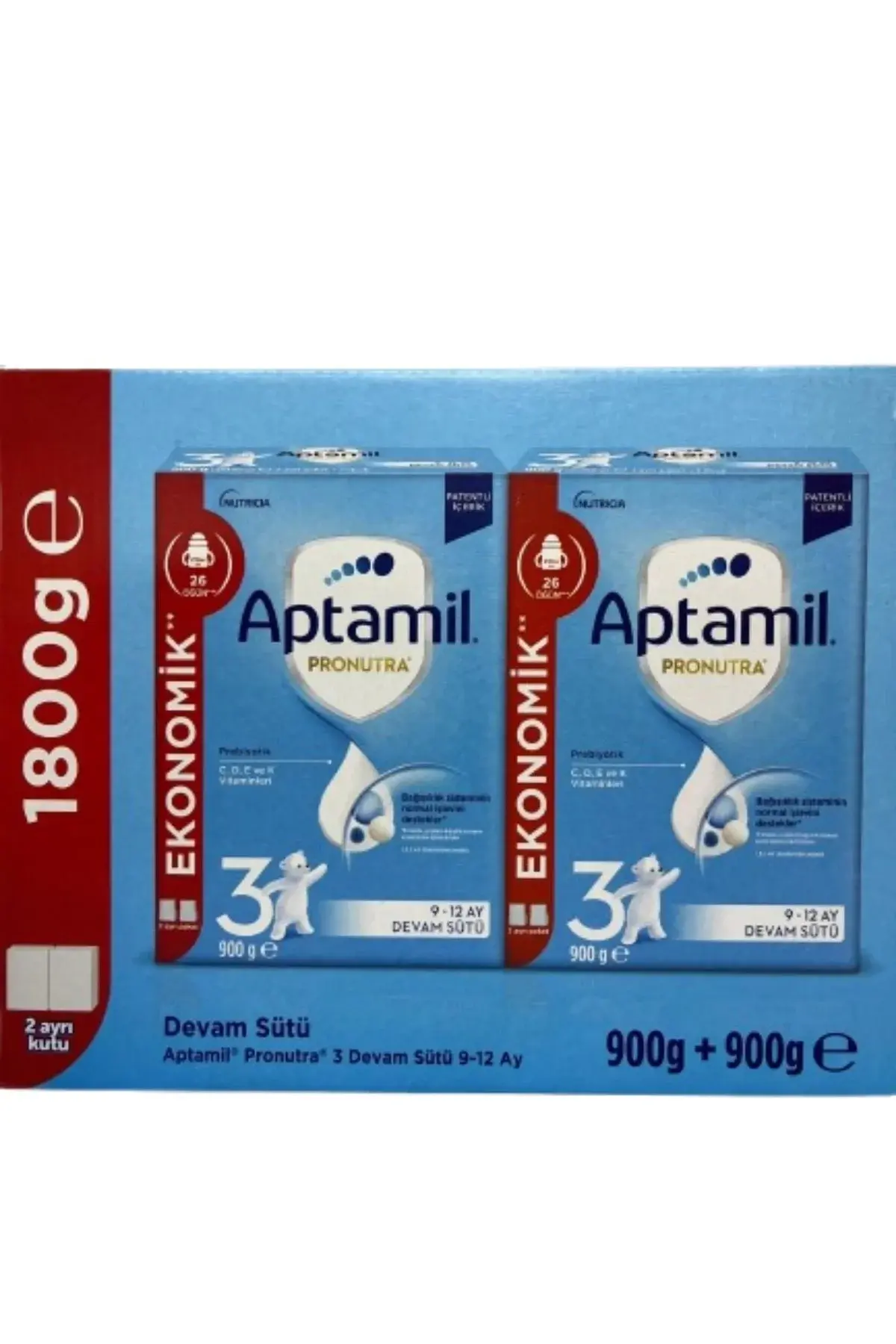 NUTRICIA Aptamil Pronutra 3 900+900 Gr