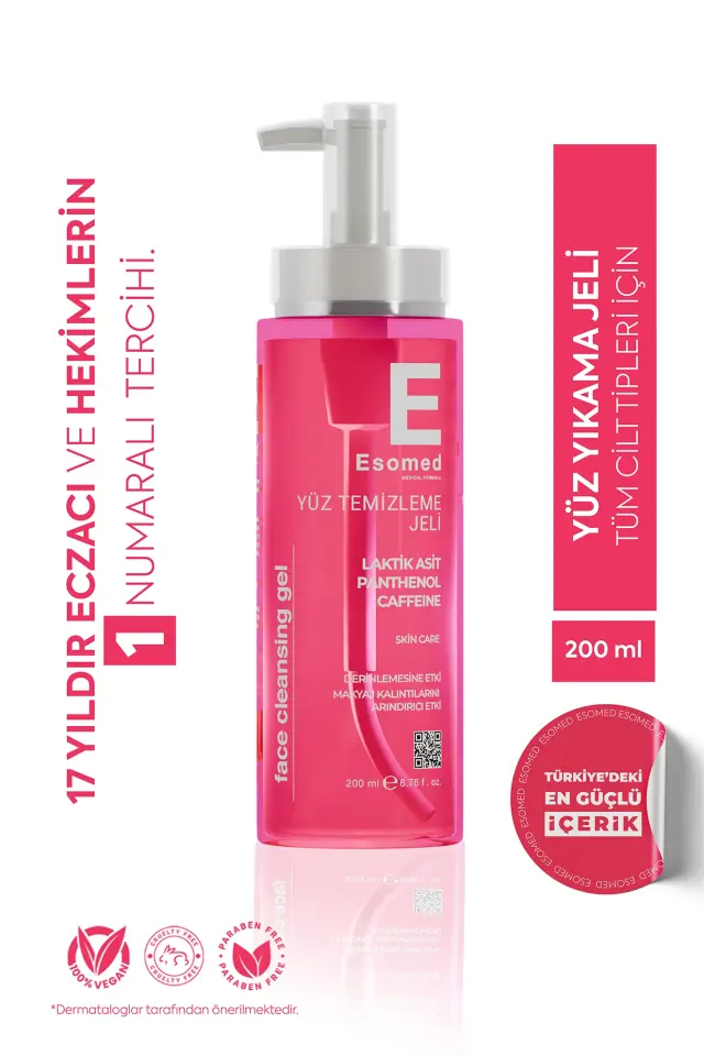 Esomed Cilt Temizleme Jeli 200 ml