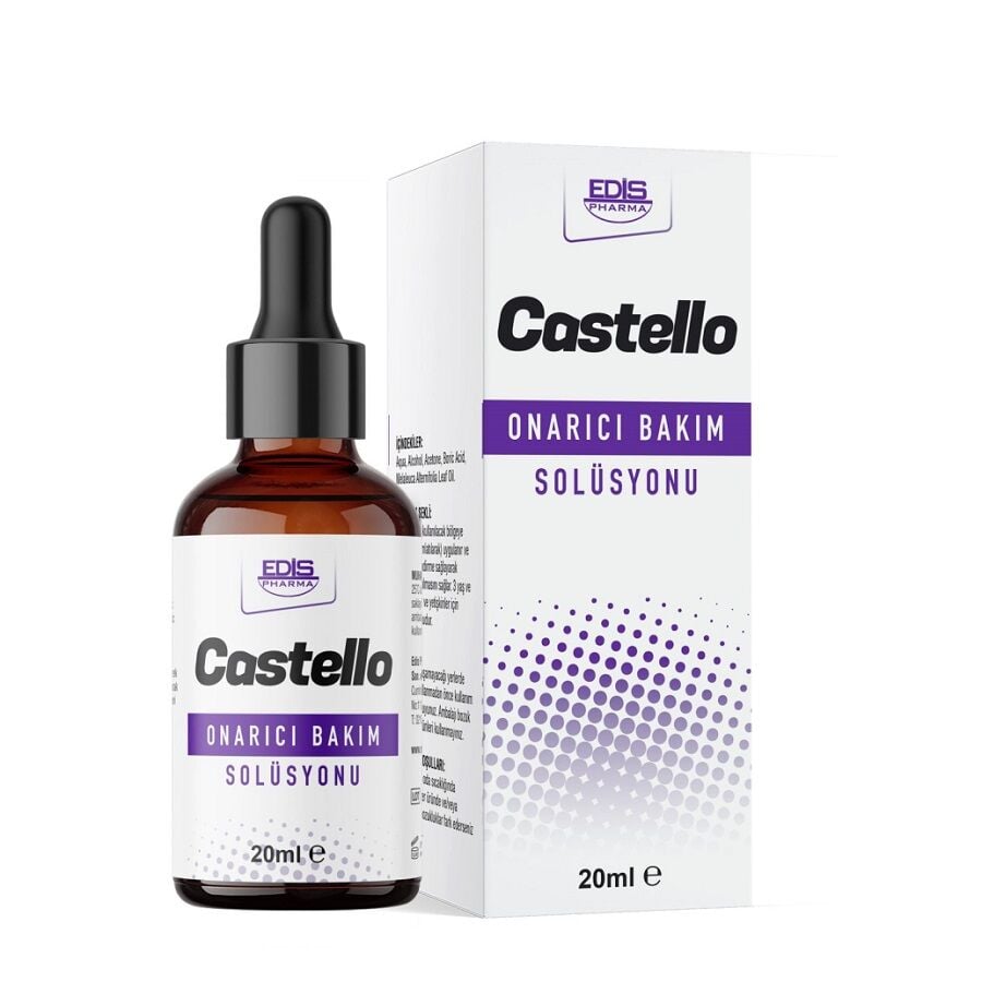 Edis Farma Castello Onarıcı Bakım Solüsyonu 20 ml