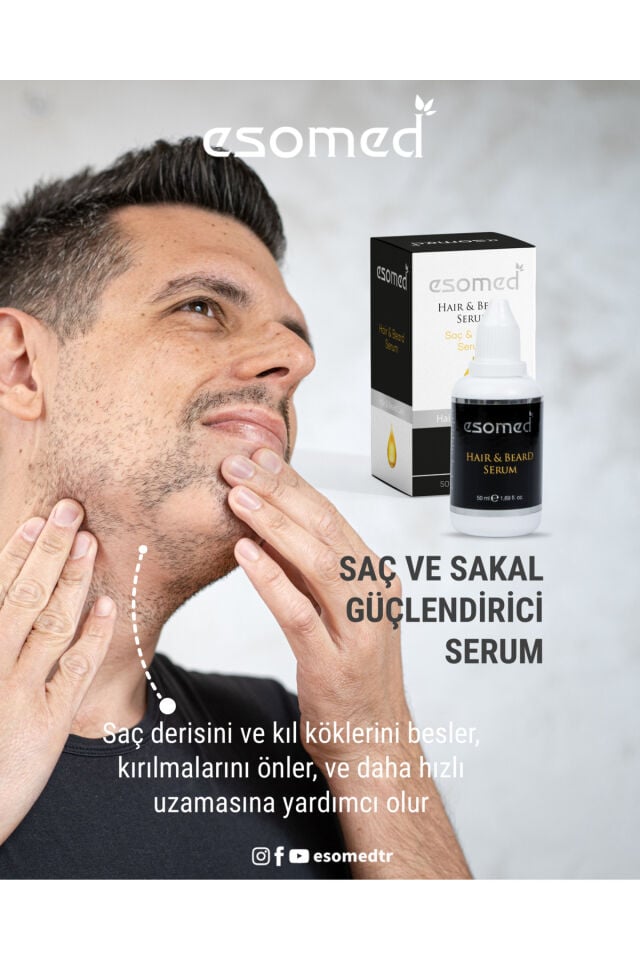 Esomed Saç Dökülmesine Karşı Saç Ve Kıl Uzatıcı Bitkisel Saç Serumu