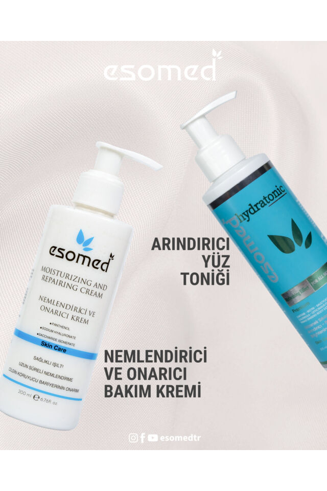 Esomed Hydratonic Arındırıcı, Gözenek Sıkılaştırıcı, Yağ Dengeleyici ve Canlandırıcı Yüz Toniği 200 ml