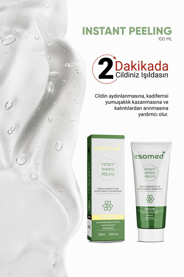 Esomed Anında Parlaklık ve Yumuşaklık Etkili Instant Shining Peeling 100 ml