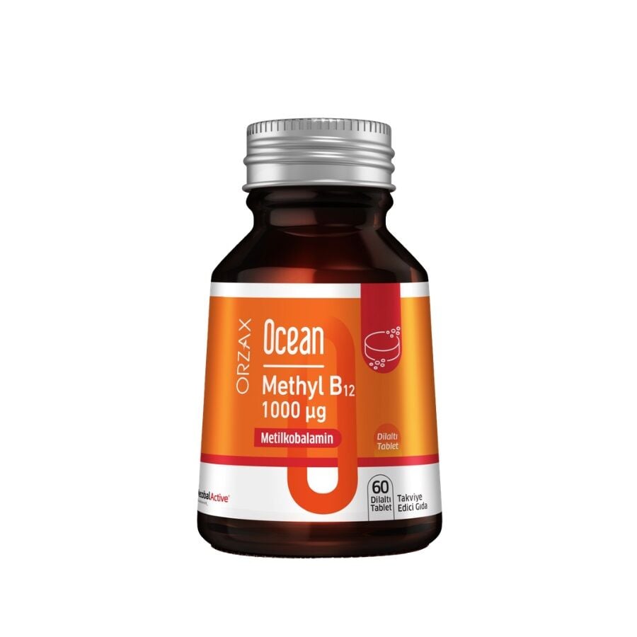 Ocean Orzax Ocean Methyl B12 60 Dilaltı Tablet