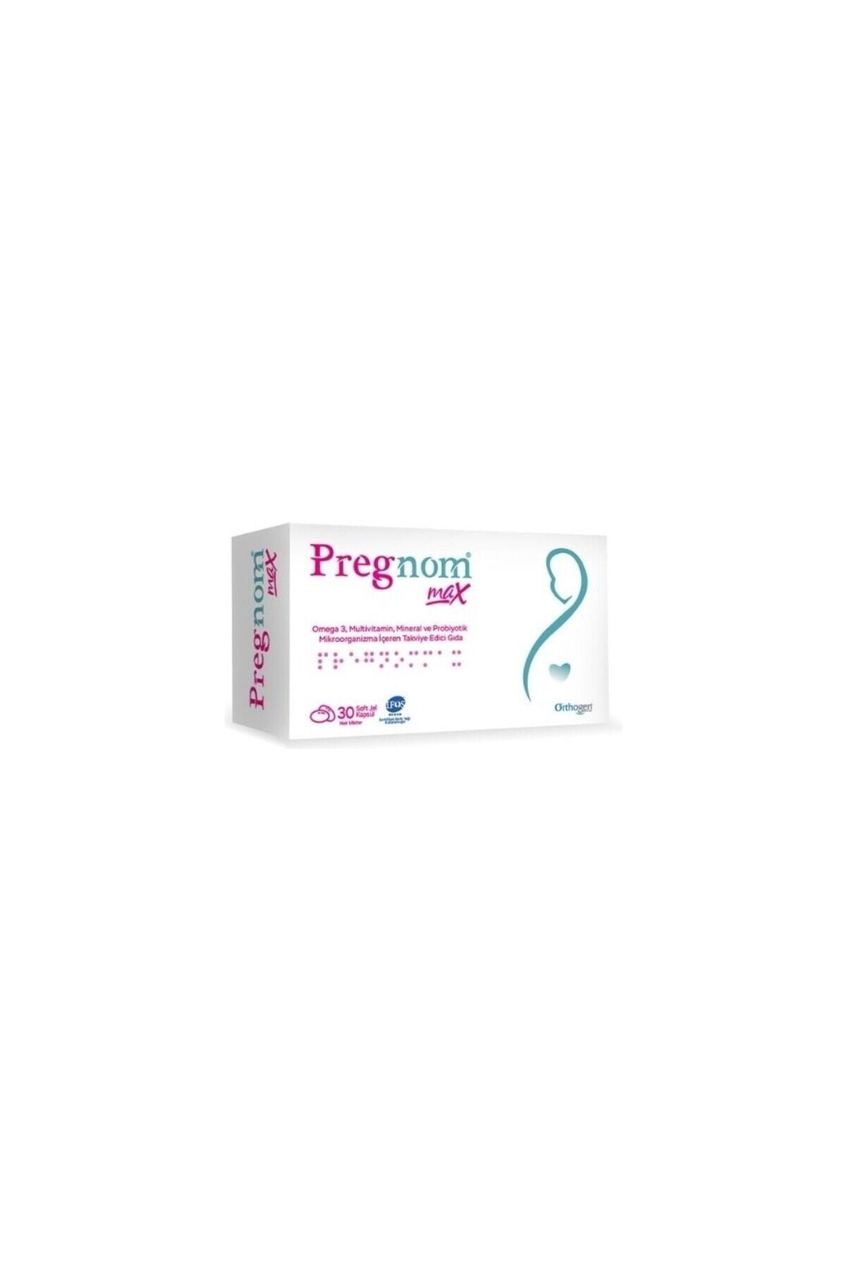Orthogen Pregnom Max 30 Kapsül