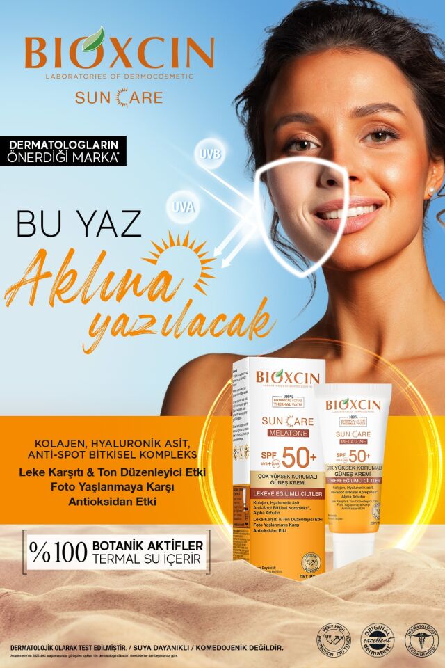 Bioxcin Sun Care Lekeye Eğilimli Ciltler Için Çok Yüksek Korumalı Güneş Kremi 50 Spf - Leke Ve Çil