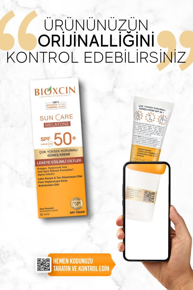 Bioxcin Sun Care Lekeye Eğilimli Ciltler Için Çok Yüksek Korumalı Güneş Kremi 50 Spf - Leke Ve Çil