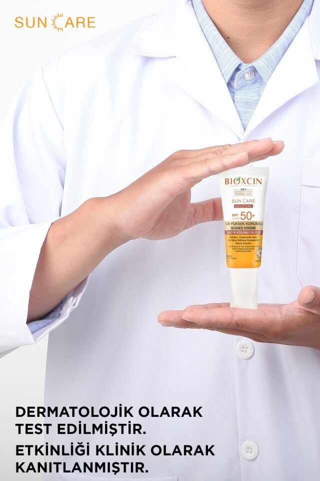 Bioxcin Sun Care Lekeye Eğilimli Ciltler Için Çok Yüksek Korumalı Güneş Kremi 50 Spf - Leke Ve Çil