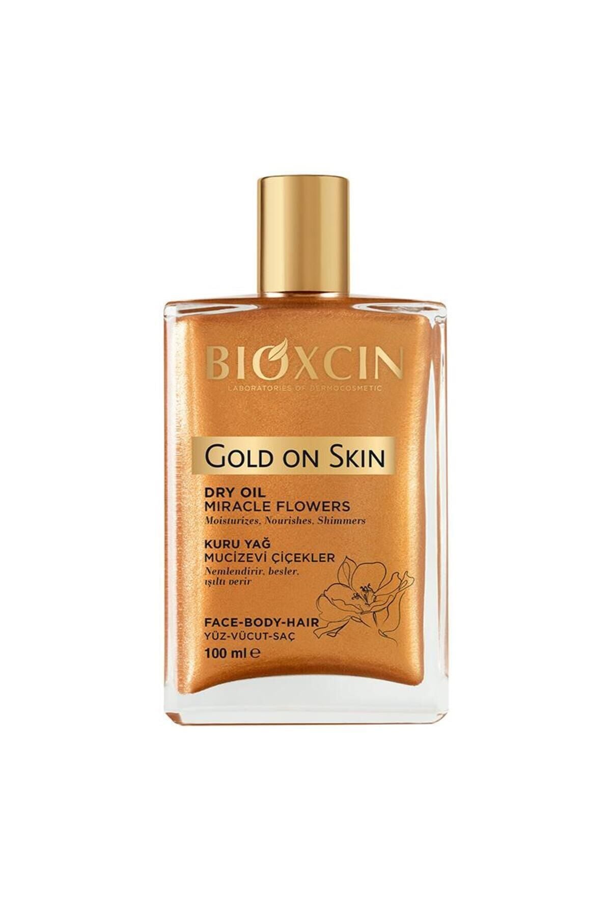 Bioxcin Gold On Skin Altın Parıltılı Kuru Yağ 100 ml