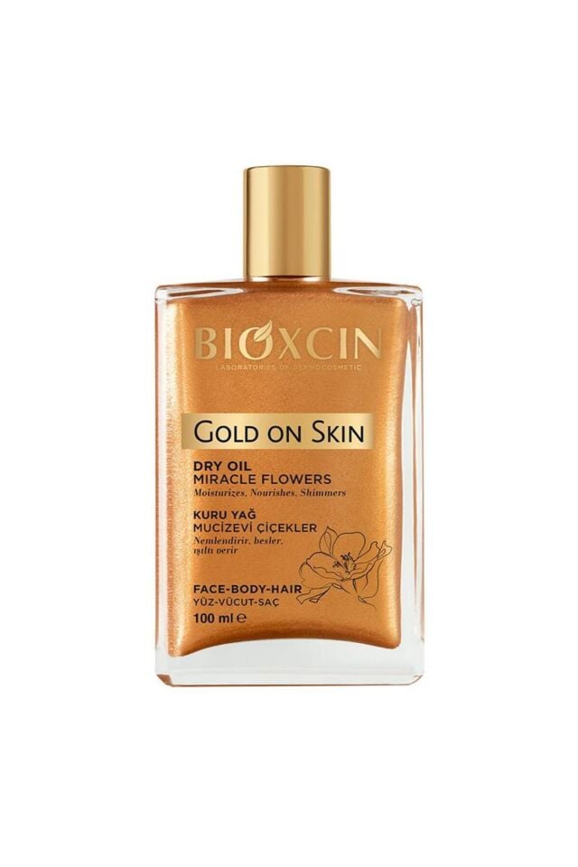 Bioxcin Gold On Skin Altın Parıltılı Kuru Yağ 100 ml